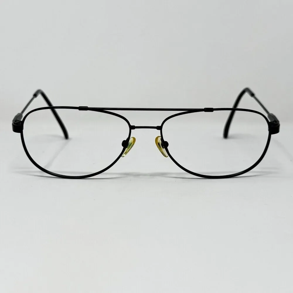 Titanflex M927 BLK Black Eyeglass Frames 57-16-150